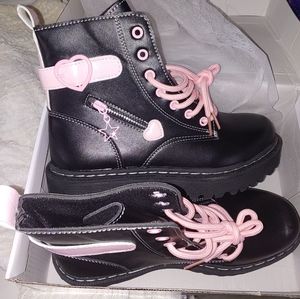 Punk style Combat Women Boots *NEW*